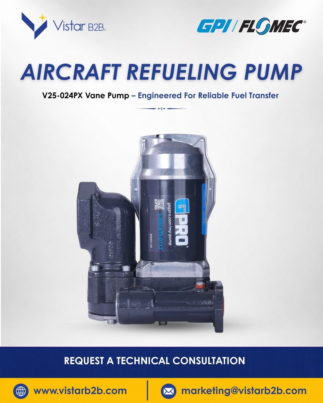 AIRCRAFT REFUELING PUMP