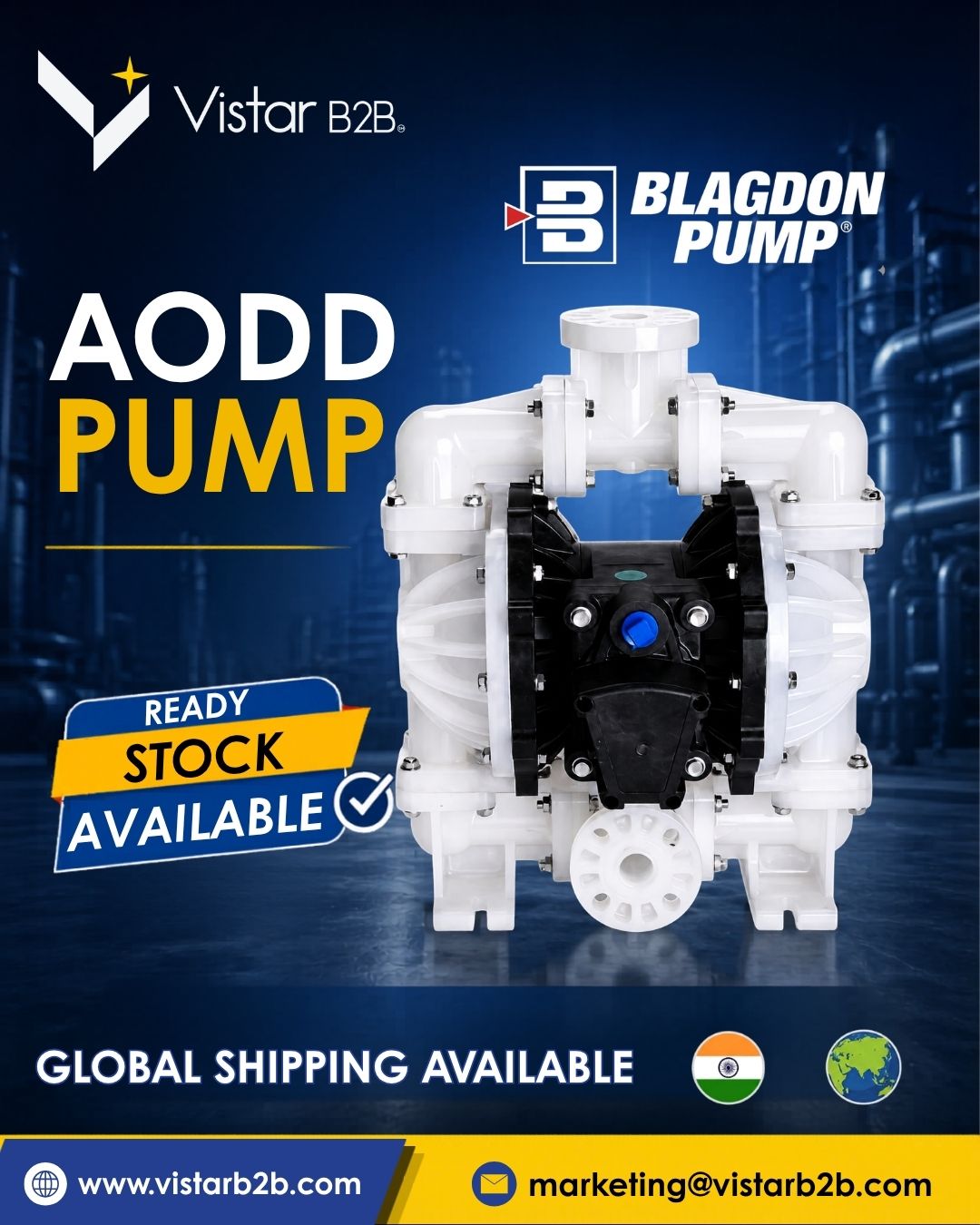 AODD PUMP READY STOCK AVAILABLE