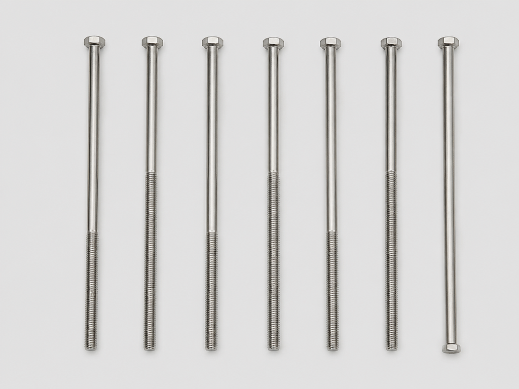 Round Head Square Neck Bolt, 1/4"-20 x 7-1/2" (Steel)