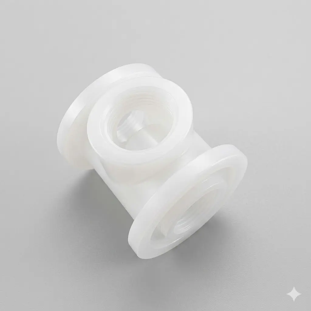 0.5" Air Inlet T-Section NPT (Polypropylene)