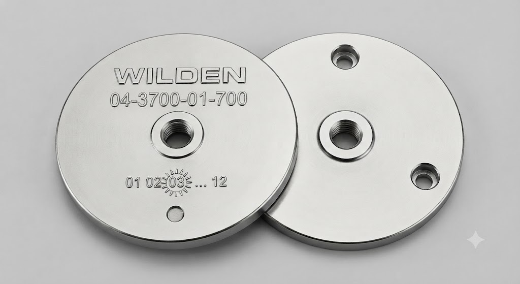 P4 Inner Diaphragm Piston for Non-PTFE (Aluminum)