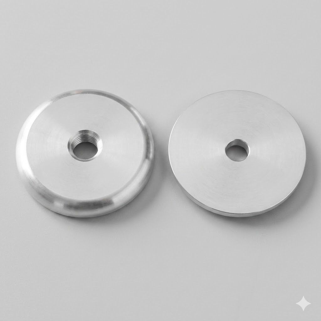 T4 Inner Diaphragm Piston for PTFE (Aluminum)