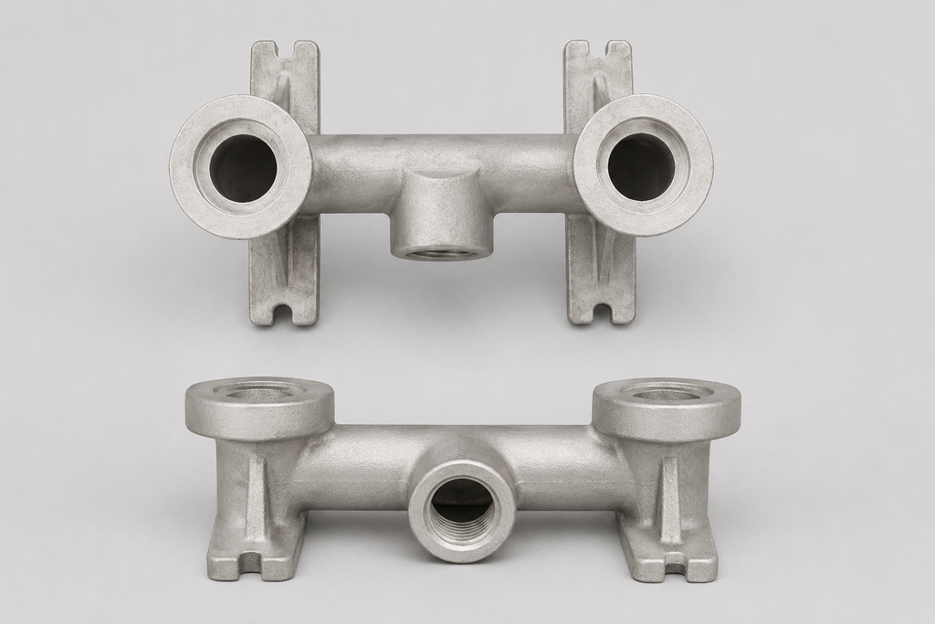 Footed Inlet Manifold (Cast Iron / Ductile Iron)