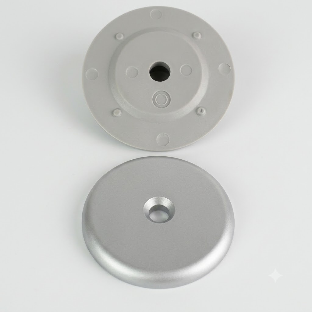 T8 Inner Diaphragm Piston for PTFE (Aluminum)