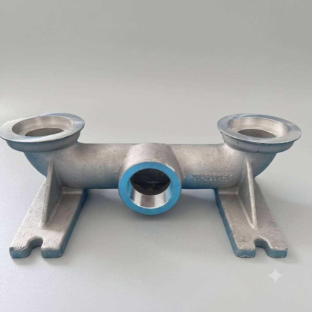 Footed Inlet Manifold (SS)