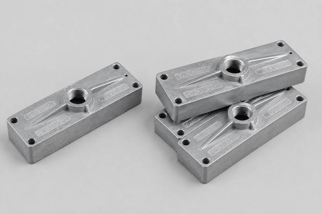 PV4 Muffler Plate (Aluminum)