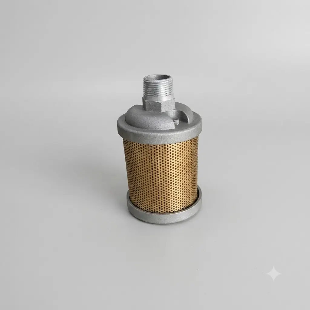 1/2" Metal Air Exhaust Muffler
