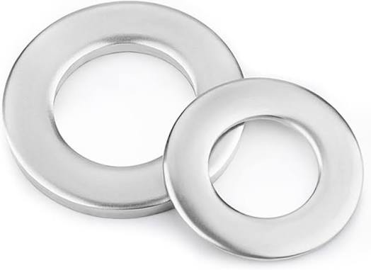 Flat Washer, 0.343" x 0.750" x 0.05" (Steel)