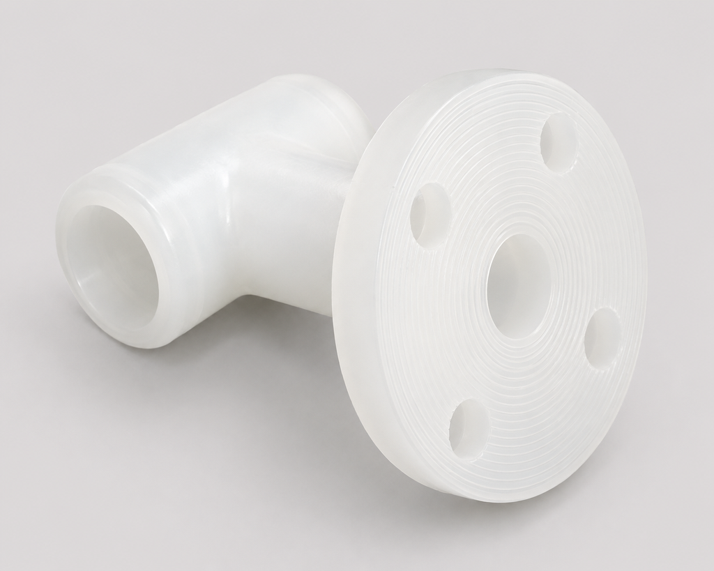 Machined Air Inlet T-Section ANSI/DIN (Polypropylene)