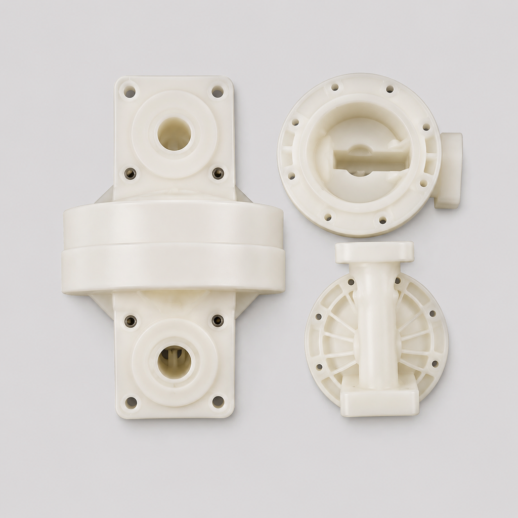 Advanced Series Bolted Liquid Chamber (PVDF/Kynar)