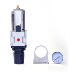 AIR FILTER REGULATOR WITH PRESSURE GAUGE - AFT PORT SIZE 3/4"