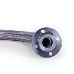 SS BRAIDED HOSE PIPE 1.5" RF FLANGED ON BOTH ENDS (LENGTH 1M)