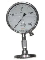 BOURDON SENSING PRESSURE GAUGE (0 to 10 KG/CM2 RANGE) - 6"(150MM)
