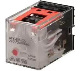Omron MY2 DPDT General Purpose Relay, 14-pin (MY4N-GS-R AC220/240)