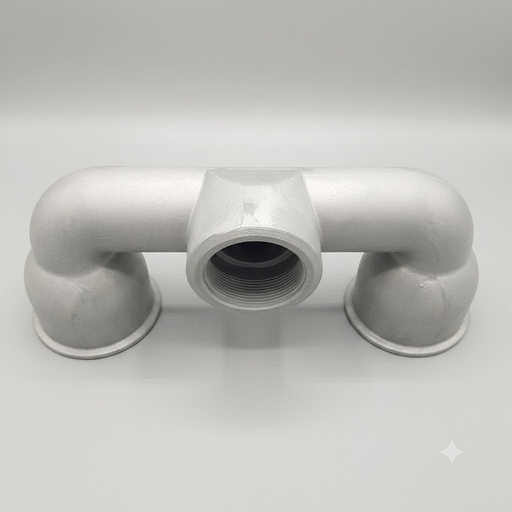[V 15-5080-01] Manifold, Inlet, Footed