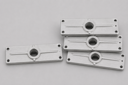 [V 04-3185-06] MUFFLER PLATE, PV4, NICKEL PLT