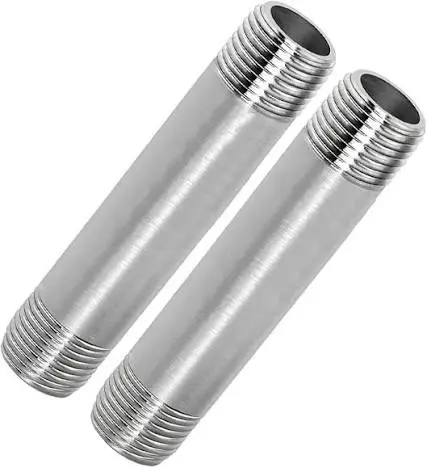 [V 02-7430-08] NIPPLE, CLOSE, 3/4" NPT